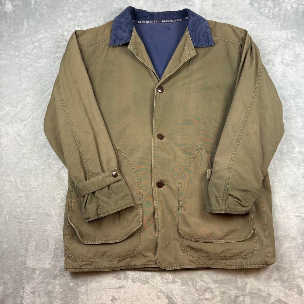Austin-reed Men's Khaki and Green Jacket